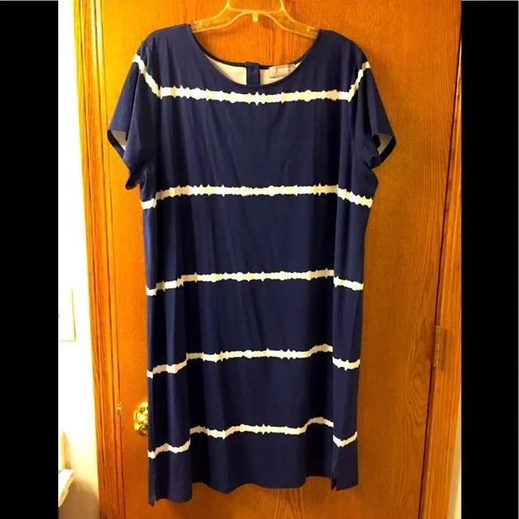 liz claiborne t shirt dress Liz Claiborne Women Short Sleeve Maxi Dress Size XL X-Large M237 -16